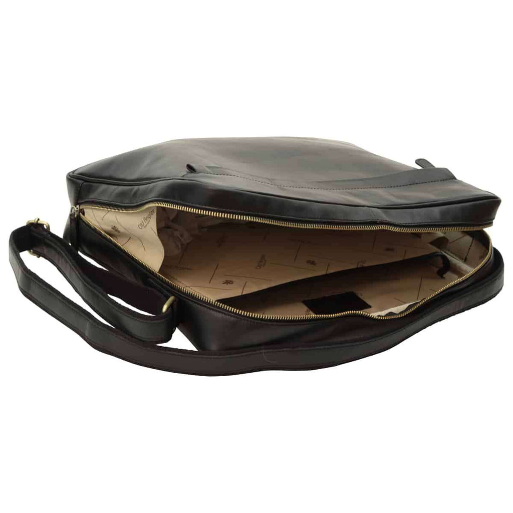 LUSSO Vachetta Leather Messenger