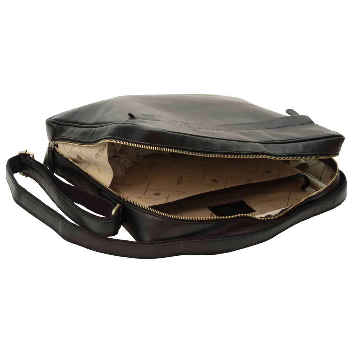 LUSSO Vachetta Leather Messenger