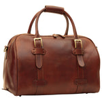 LUSSO Cowhide leather duffel bag