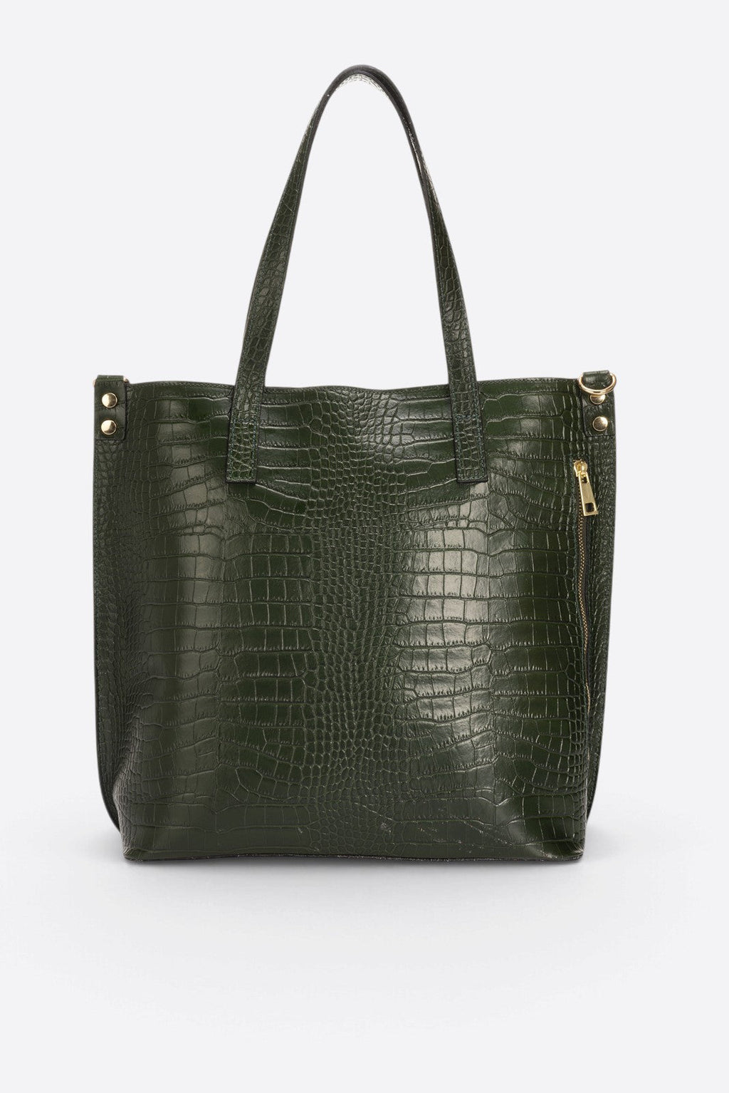 Valentina Made in Italy Leather Shoulder Bag – Green