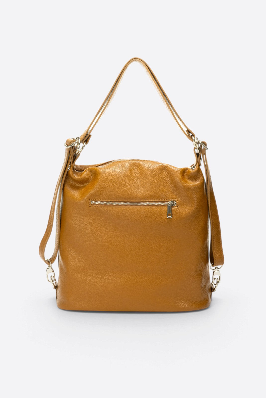 Serena Made in Italy Leather Backpack – Tan