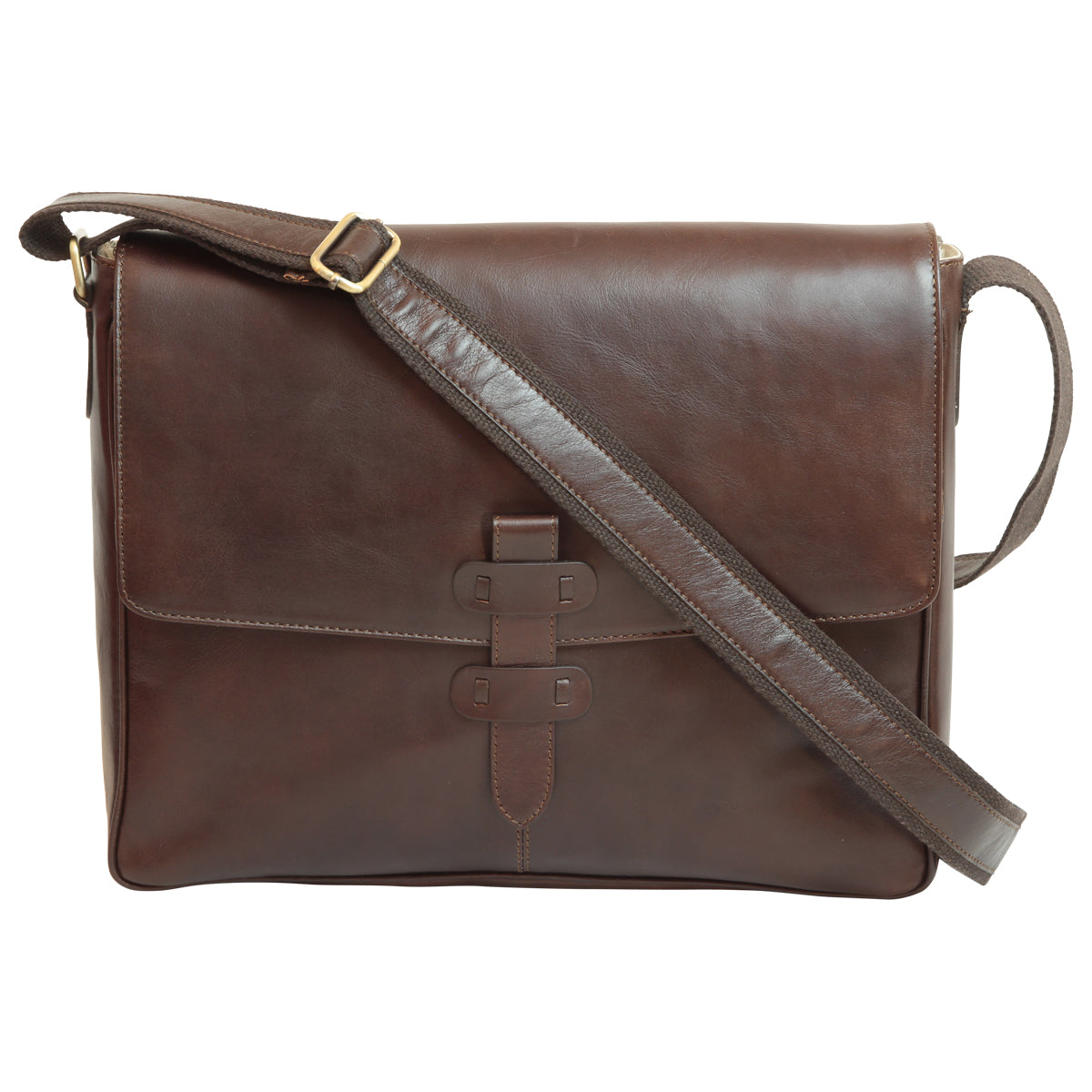 LUSSO Cowhide Leather Messenger
