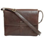 LUSSO Cowhide Leather Messenger