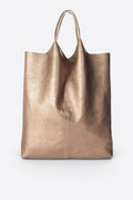 Martina Made in Italy Leather Tote Bag – Gun Metal