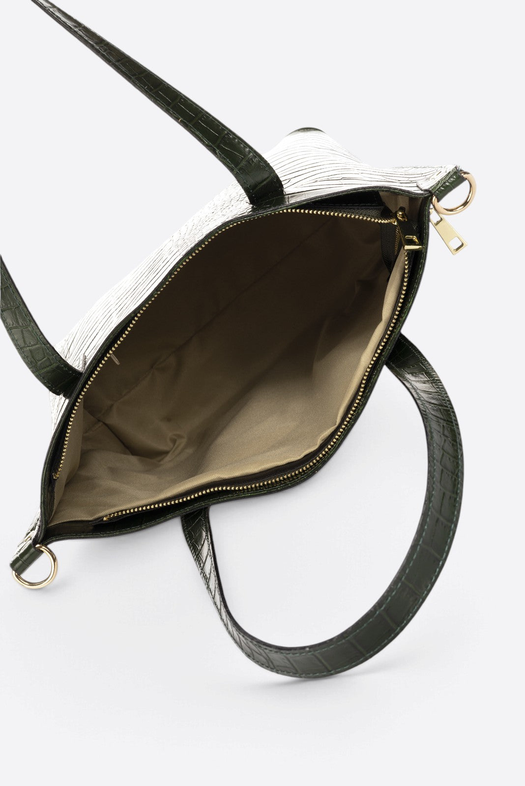 Valentina Made in Italy Leather Shoulder Bag – Green
