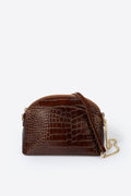 Adriana Made in Italy Leather Crossbody Bag – Brown