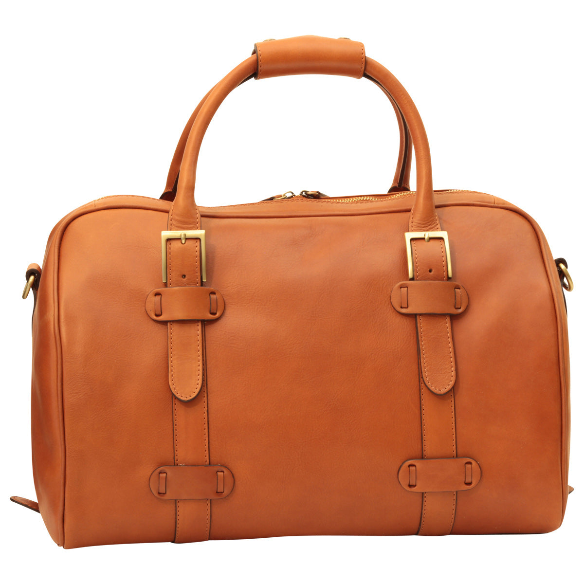 LUSSO Cowhide leather duffel bag