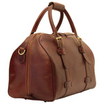 LUSSO Cowhide leather duffel bag