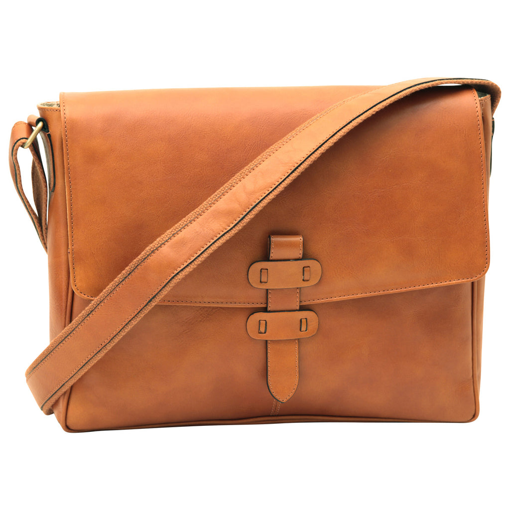 LUSSO Cowhide Leather Messenger