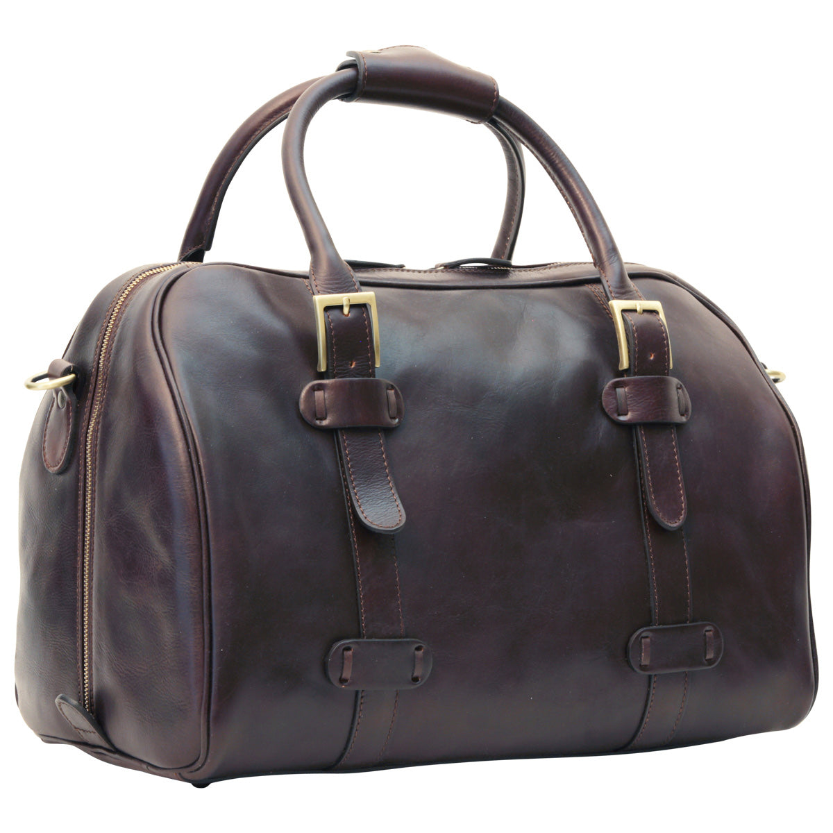 LUSSO Cowhide leather duffel bag