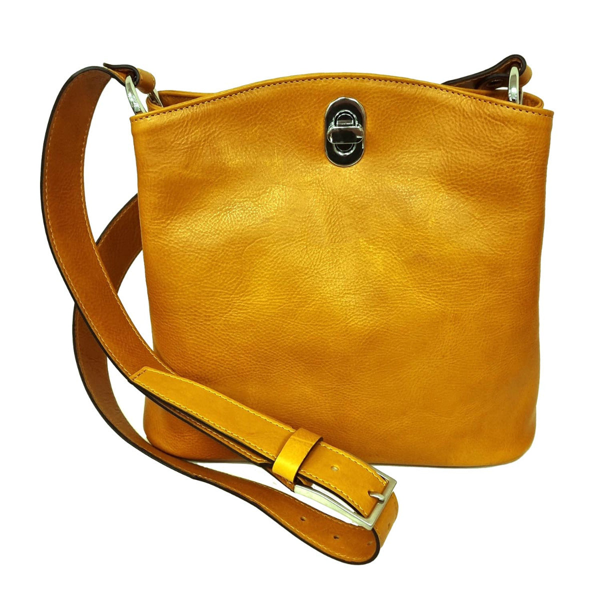 LUSSO Leather bucket bag