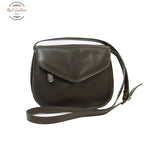 Full grain calfskin shoulder bag Dark Brown Shoulder bag