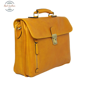 Full grain leather briefcase Briefcase