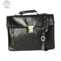 Full grain leather briefcase Black Briefcase