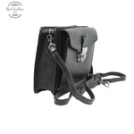 Full grain leather Clutch Black Handbags