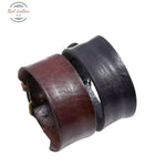 Genuine Cowhide Leather Wristband for Men bracelets