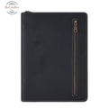 Genuine Leather A4 Portfolio Organizer Black Portfolios