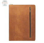 Genuine Leather A4 Portfolio Organizer Brown Portfolios