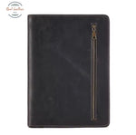 Genuine Leather A4 Portfolio Organizer Dark Brown Portfolios