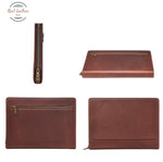Genuine Leather A4 Portfolio Organizer Portfolios