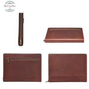 Genuine Leather A4 Portfolio Organizer Portfolios