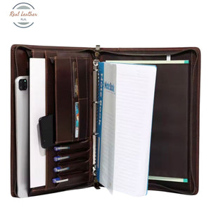 Genuine Leather A4 Portfolio Organizer Portfolios