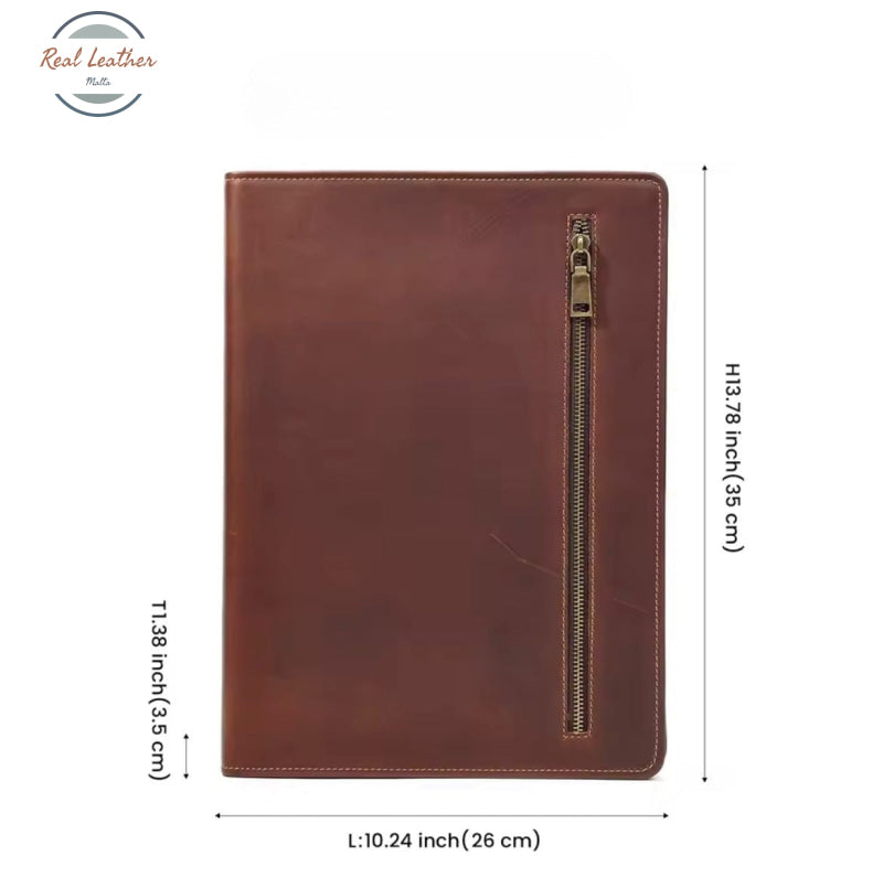 Genuine Leather A4 Portfolio Organizer Portfolios
