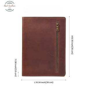 Genuine Leather A4 Portfolio Organizer Portfolios