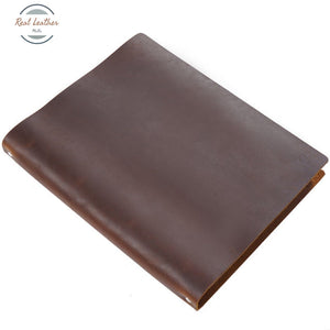 Genuine Leather A4 Size Classic Business Notebook