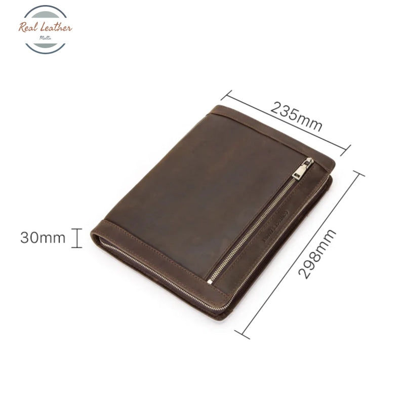 Genuine Leather A5 Portfolio And Tablet Case Portfolios