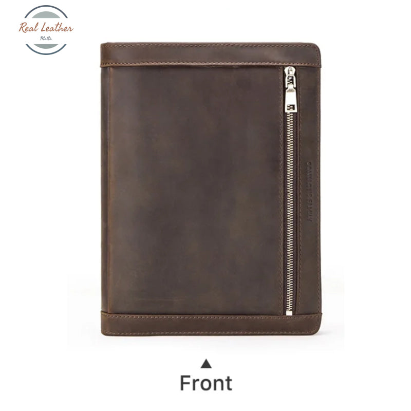 Genuine Leather A5 Portfolio And Tablet Case Portfolios