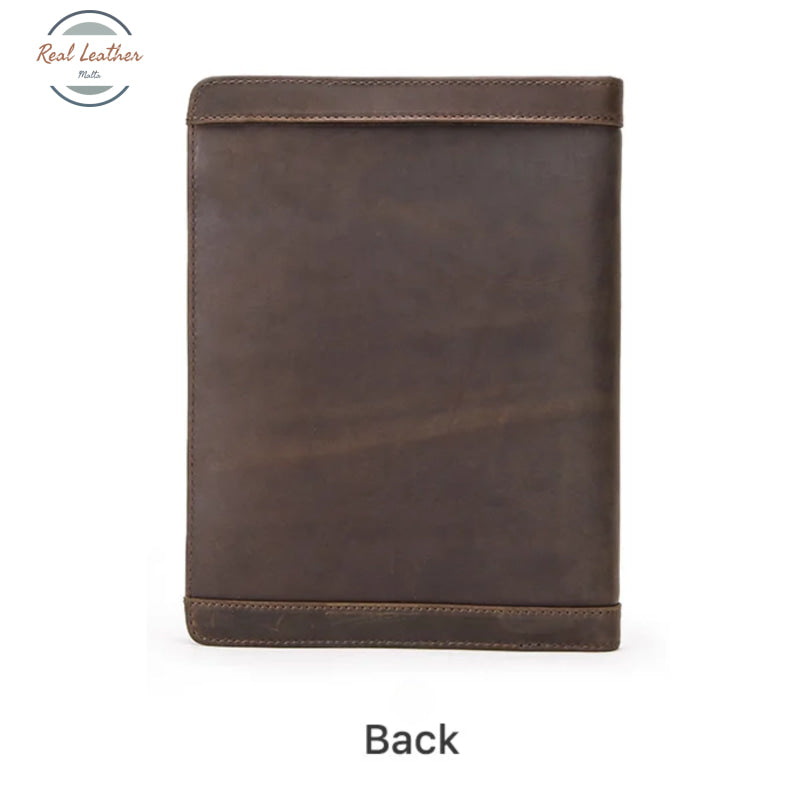 Genuine Leather A5 Portfolio And Tablet Case Portfolios