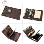 Genuine Leather A5 Portfolio And Tablet Case Portfolios