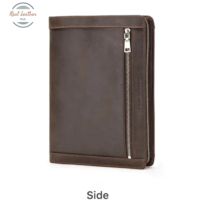 Genuine Leather A5 Portfolio And Tablet Case Portfolios