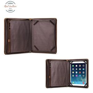 Genuine Leather A5 Portfolio And Tablet Case Portfolios