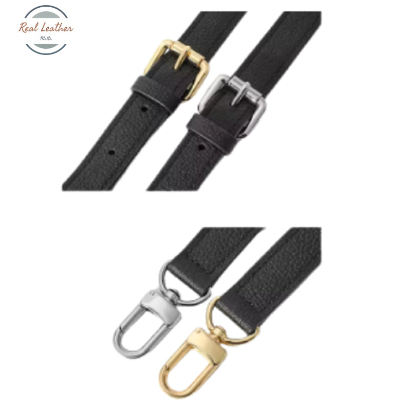 Genuine Leather Adjustable Cowhide Shoulder Bag Strap for Women