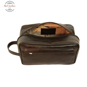Genuine Leather Beauty Kit Cosmetic bag