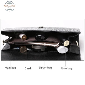 Genuine Leather Clutch Bag For Lady Women Bags