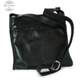 Genuine Leather cross body bag Black Cross body bag