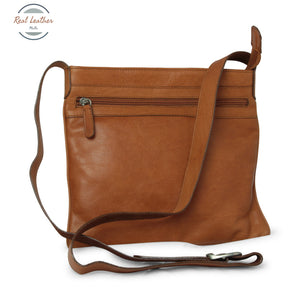 Genuine Leather cross body bag Brown Colonial Cross body bag