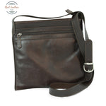 Genuine Leather cross body bag Dark Brown Cross body bag