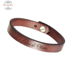 Genuine Leather Custom Bracelet for Men bracelets