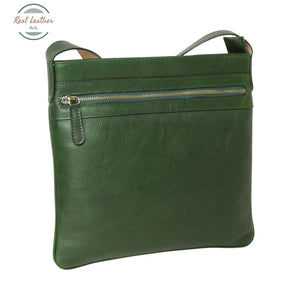 Genuine Leather Hip bag Green Hip Bag