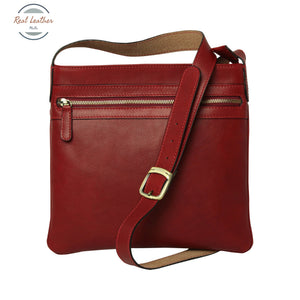 Genuine Leather Hip bag Red Hip Bag