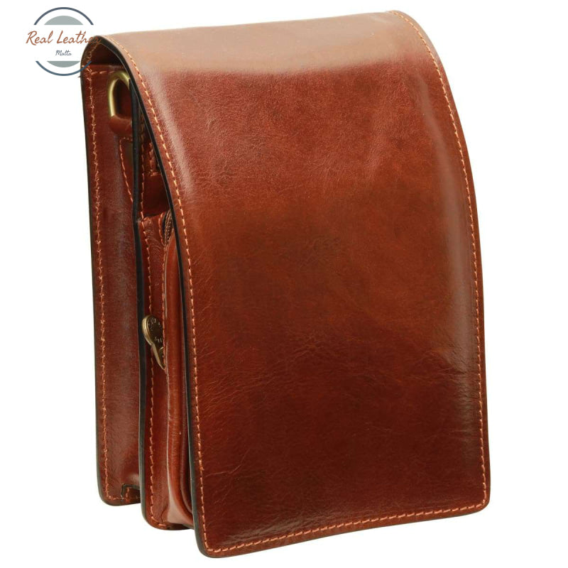 Genuine Leather Shoulder Bag Brown Shoulder Bag