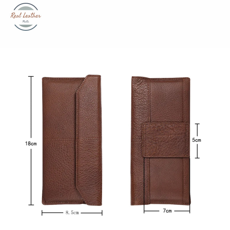 Genuine Leather Slim Cellphone Pouch Mobile Phone Cases