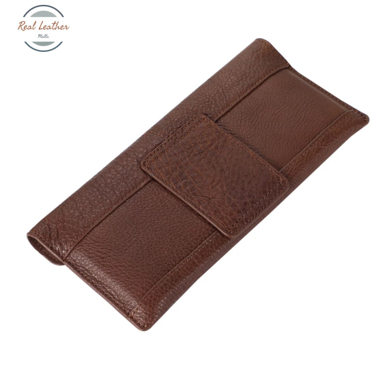 Genuine Leather Slim Cellphone Pouch Mobile Phone Cases