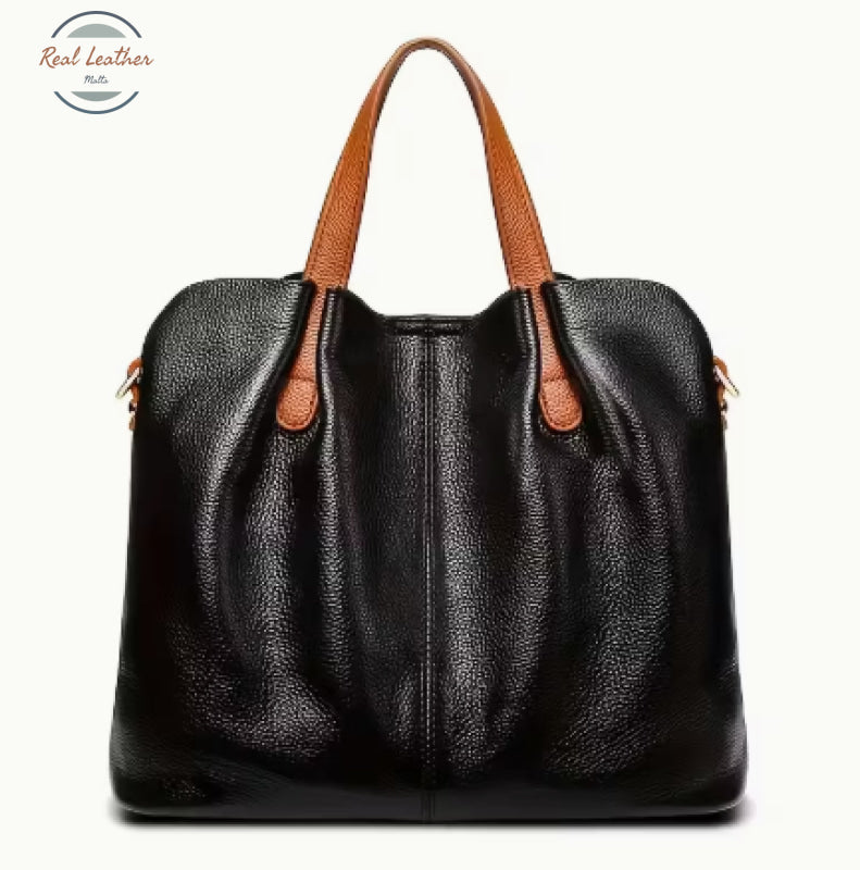 Genuine Leather Tote Bag for Women