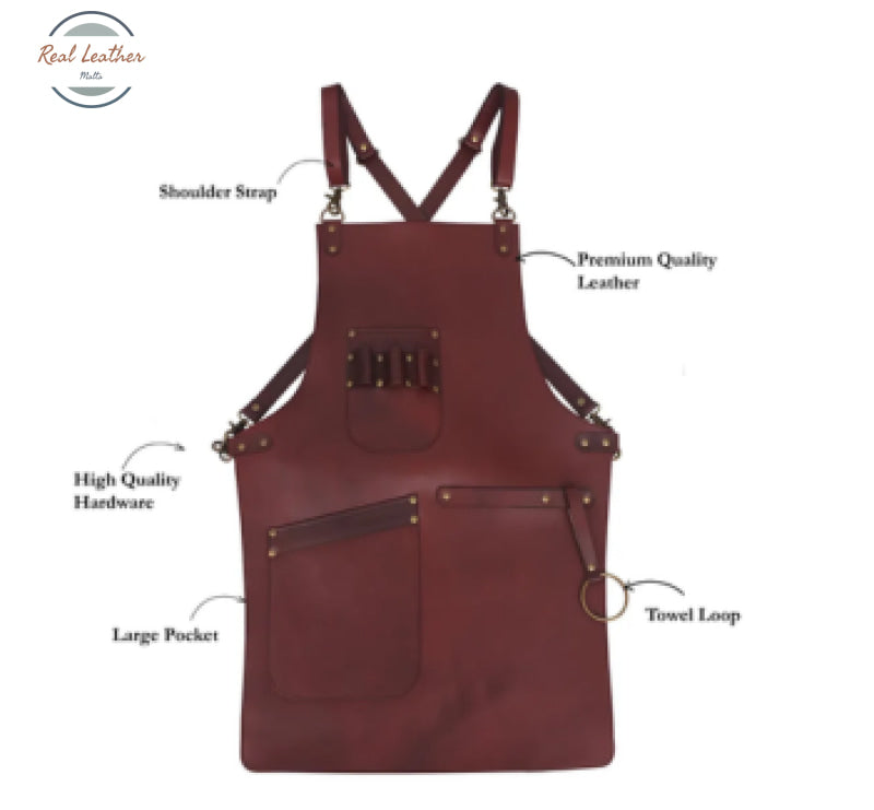 Handmade Full Grain Leather Apron apron