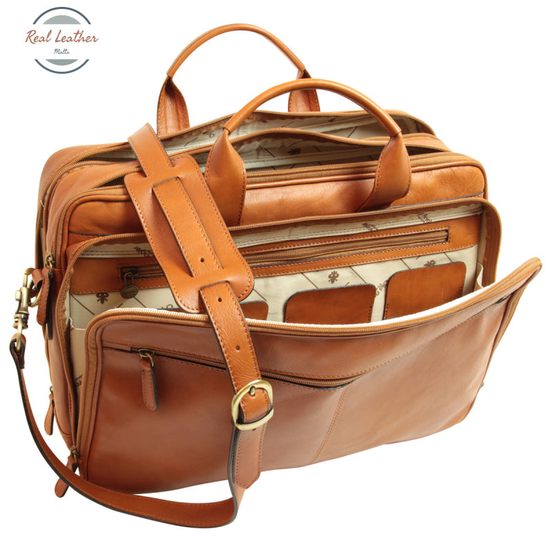Italian Leather Briefcase Briefcase